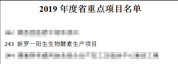 重磅|尊龙凯时生物酵素生产项目列入2019年福建省重点项目名单